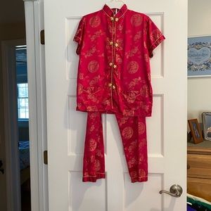Vintage Silk Pajamas